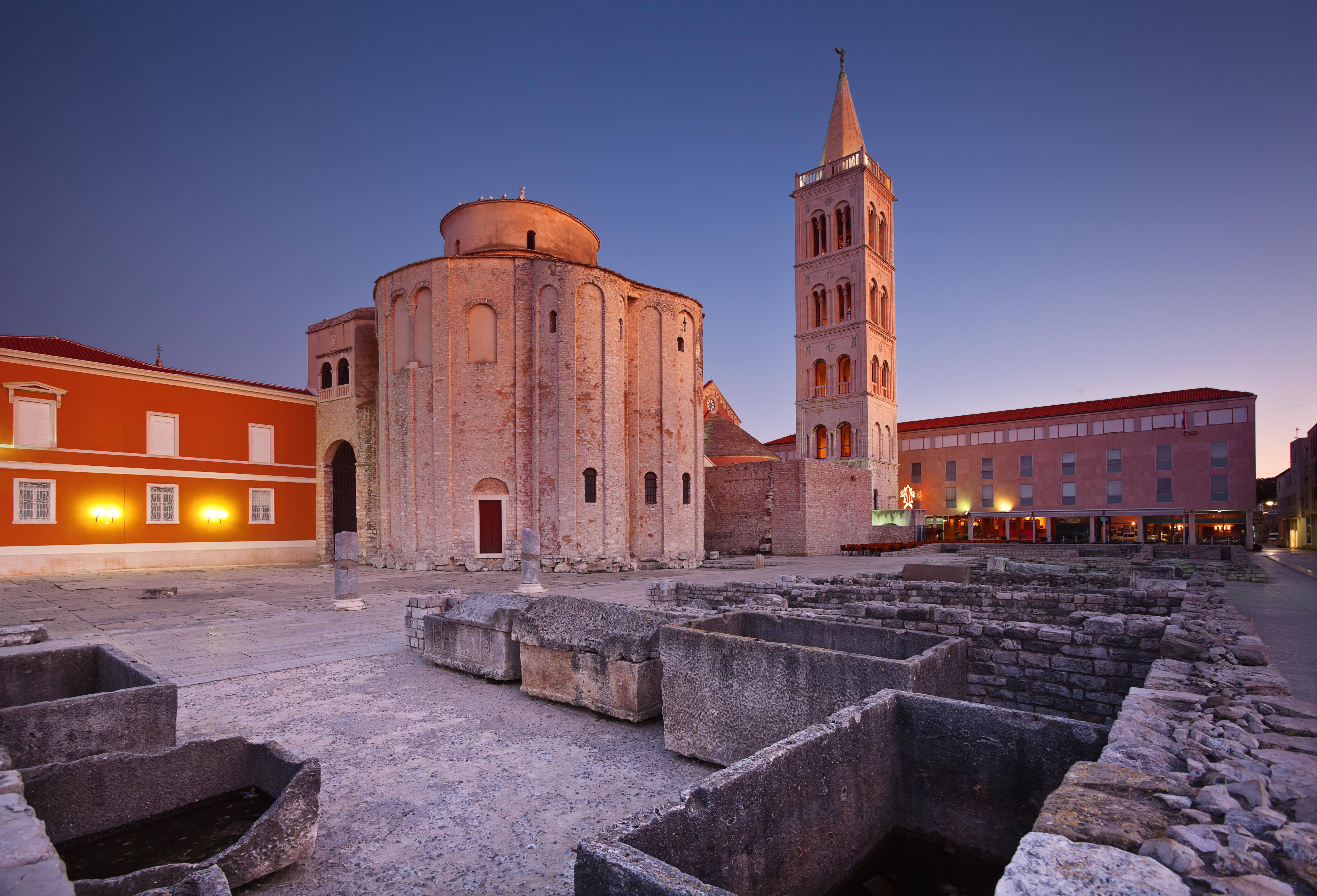 Image of the Church of St. Donat in Zadar